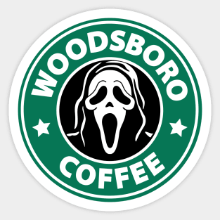 Woodsboro Coffee Sticker